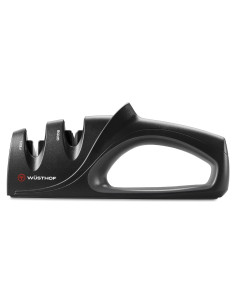 Afilador Manual Wüsthof de Dos Etapas, Negro