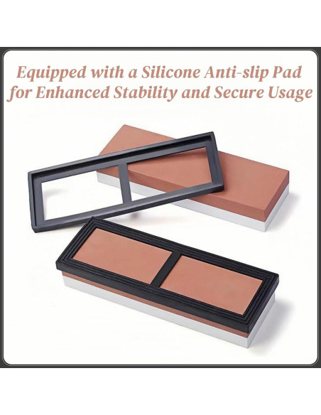 Piedra de Afilado Bellairis 3000/8000 Grit con Base Antideslizante