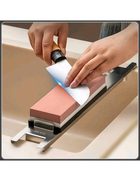 Piedra de Afilado Bellairis 3000/8000 Grit con Base Antideslizante