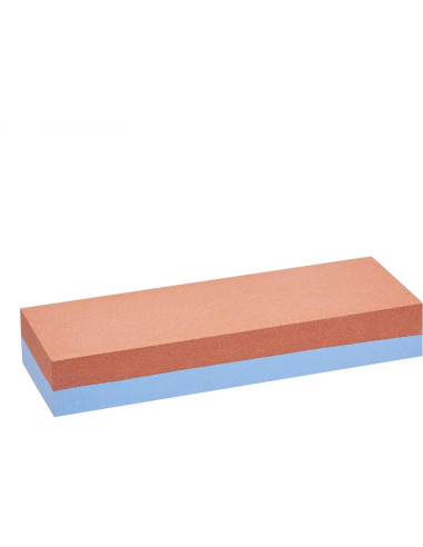 Piedra de Afilar Amazon Basics Doble Cara 400/1000 con Base Antideslizante