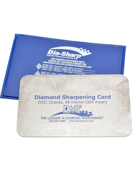 Kit de Afilado DMT Dia-Sharp 3 Piezas Tarjeta de Crédito