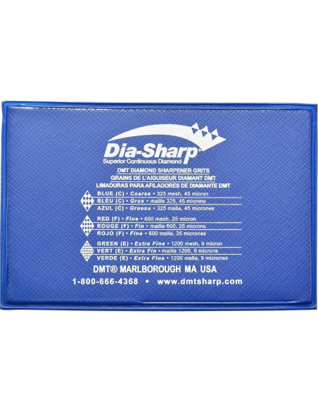 Kit de Afilado DMT Dia-Sharp 3 Piezas Tarjeta de Crédito