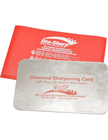 Kit de Afilado DMT Dia-Sharp 3 Piezas Tarjeta de Crédito