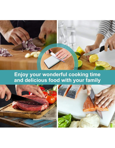 Piedra de Afilar Cuchillos MIDO 400/1000 con Base Antideslizante