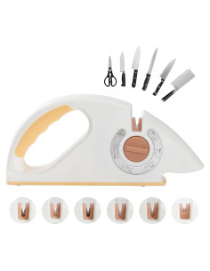 Afilador de cuchillos multifuncional para cocina 272g