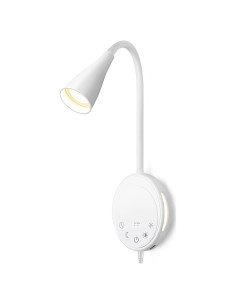Luz de Lectura LED SANKEDOU Pared Blanca 5 Niveles USB