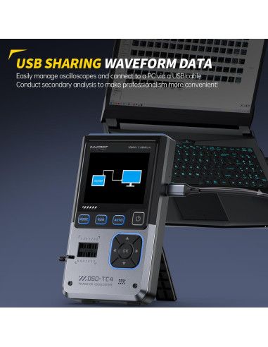 Osciloscopio Digital DSO-TC4 10MHz 48MS/s Generador de Señal