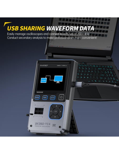 Osciloscopio Digital DSO-TC4 10MHz 48MS/s Generador de Señal