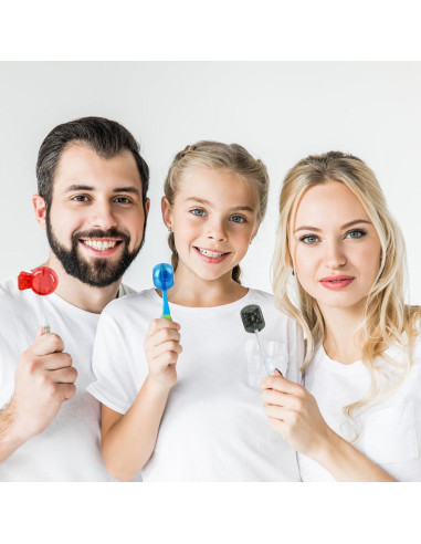 Paquete de 4 Cubiertas de Cabeza de Cepillo de Dientes