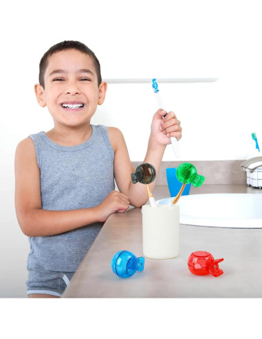 Paquete de 4 Cubiertas de Cabeza de Cepillo de Dientes