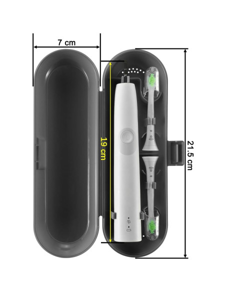 Cosmos Estuches de Viaje para Cepillos de Dientes - 2 Pzs