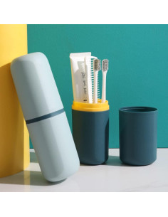 Funda de Cepillo de Dientes de Viaje YOETSPDS Verde Oscuro 2