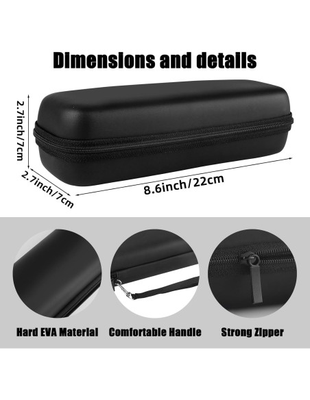 Funda de Viaje Hooqict para Cepillo Eléctrico Oral-B Pro