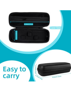 Estuche de Cepillo de Dientes Eléctrico Fowecelt Viaje 2