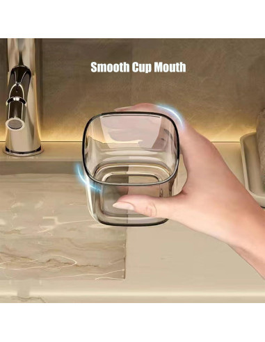 Estuche de viaje para cepillo de dientes FQDGTFA 2 compartimentos