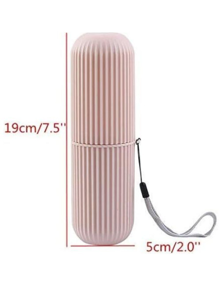 Estuche de Cepillo de Dientes de Viaje LONG TAO 4 Pcs