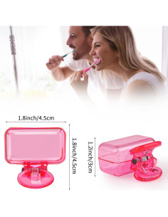 Juego de 4 Cubiertas de Cabezal de Cepillo Hxezoc - Viaje 2