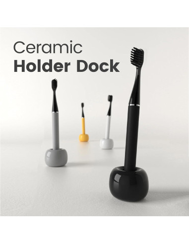 Cepillo de Dientes Eléctrico MIPOW i4 Ultra Delgado Negro