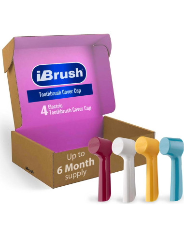 Cubiertas de Cepillo de Dientes Eléctrico HUBSAN iBrush - Estuche de Viaje