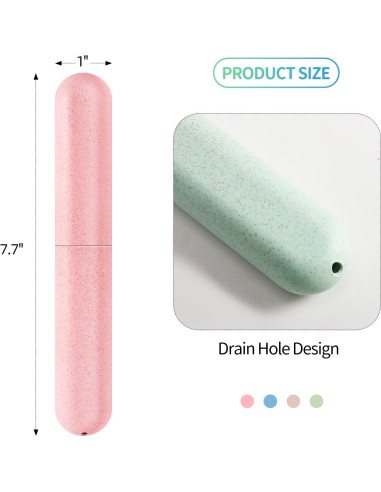 28 Estuches de Cepillo de Dientes de Viaje IJRPLM 19.56 cm