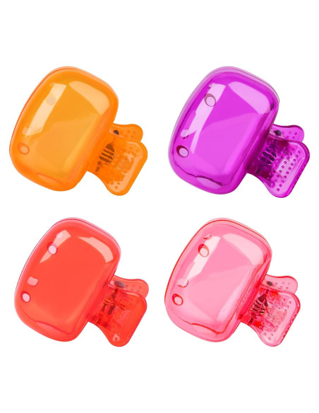 Paquete de 4 cubiertas para cepillos de dientes Eaezerav