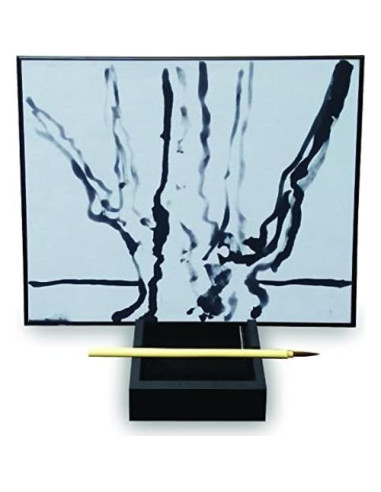 Tablero de Dibujo de Agua eSaturn 30x24 cm con Pincel de Bambú