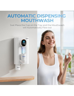 Dispensador Automático de Enjuague Bucal Wisekoti S7 LED 2