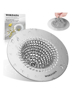 Colador de desagüe Wokdada Acero Inoxidable 304 11 cm