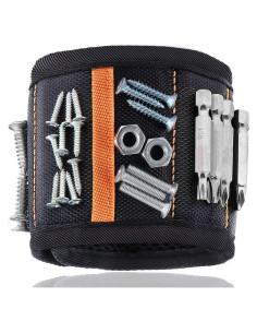 Pulsera Magnética Yimei Buen Producto Ajustable Negra