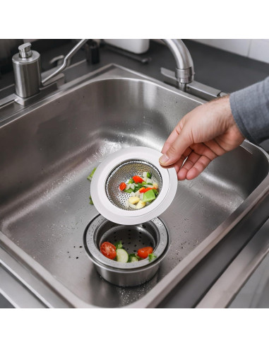 Colador de desagüe ANSHENYA acero inoxidable 11.5cm