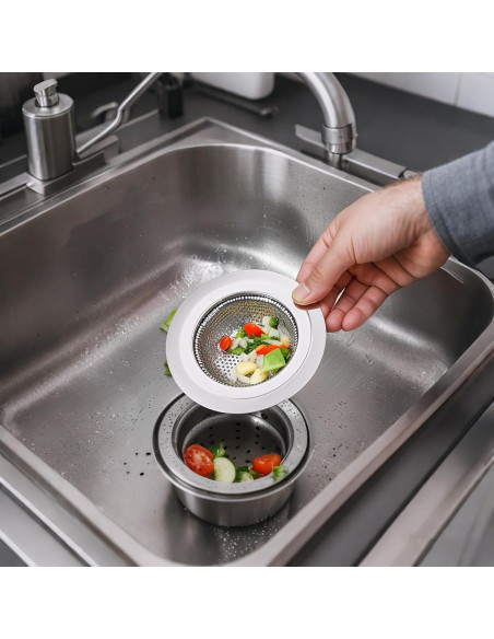 Colador de desagüe ANSHENYA acero inoxidable 11.5cm