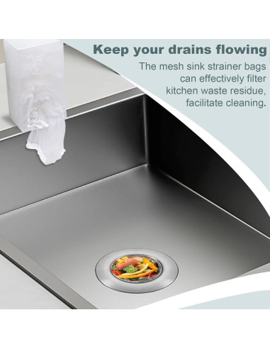 400 Bolsas Filtro Malla Desechables CHIAOJIHE 10x10 cm