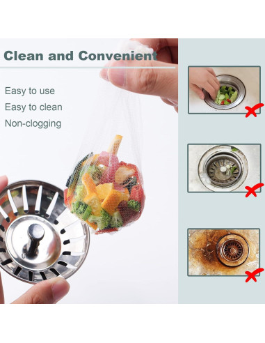 400 Bolsas Filtro Malla Desechables CHIAOJIHE 10x10 cm