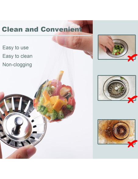 400 Bolsas Filtro Malla Desechables CHIAOJIHE 10x10 cm