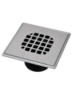 Drenaje de Ducha Cuadrado Oatey 42264 PVC Acero Inoxidable
