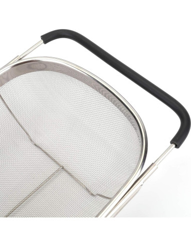 Colador Ovalado Suwimut 2 Piezas Acero Inoxidable 34,8x23,9cm