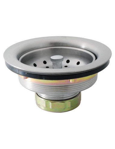 KONE Drenaje de Fregadero 8,89 cm Acero Inoxidable Duradero