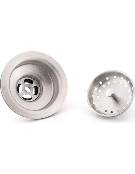 KONE Drenaje de Fregadero 8,89 cm Acero Inoxidable Duradero