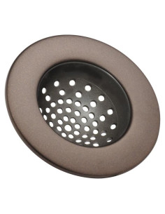 Colador de fregadero iDesign Axis bronce 21.5 cm