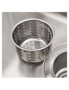 Canasta de desagüe GZILA 75.7mm Acero Inoxidable 304