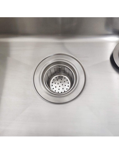 Canasta de desagüe GZILA 75.7mm Acero Inoxidable 304
