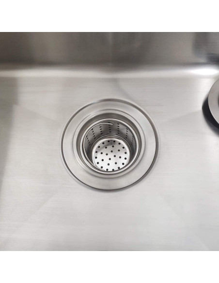 Canasta de desagüe GZILA 75.7mm Acero Inoxidable 304
