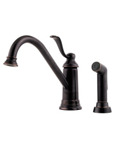 Grifo de Cocina Pfister LG34-P0 Bronce Toscano Alto Arco