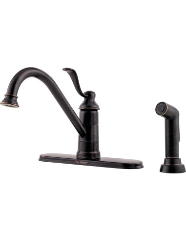 Grifo de Cocina Pfister LG34-P0 Bronce Toscano Alto Arco