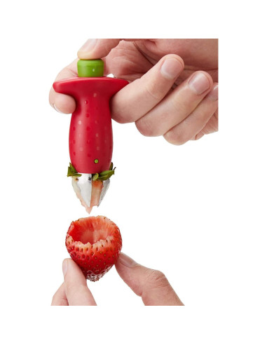 Despalillador de Fresas Chef'n Stem Gem Rojo Verde