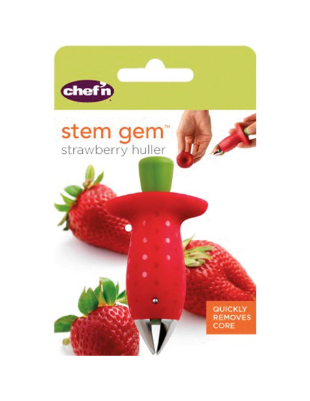 Despalillador de Fresas Chef'n Stem Gem Rojo Verde