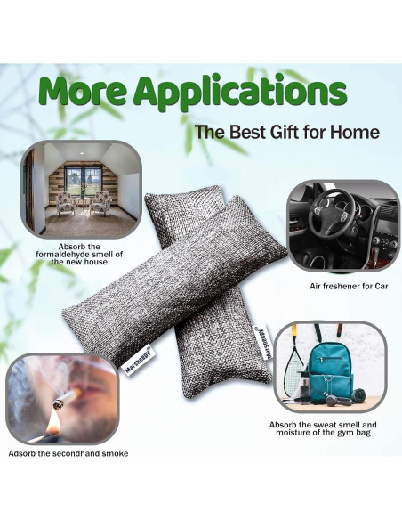 Bolsas Desodorantes de Carbón Marsheepy 12 Unidades 55g