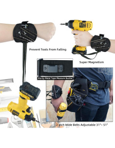 Soporte para Taladro MELOTOUGH 3 en 1 con Banda Magnética 2