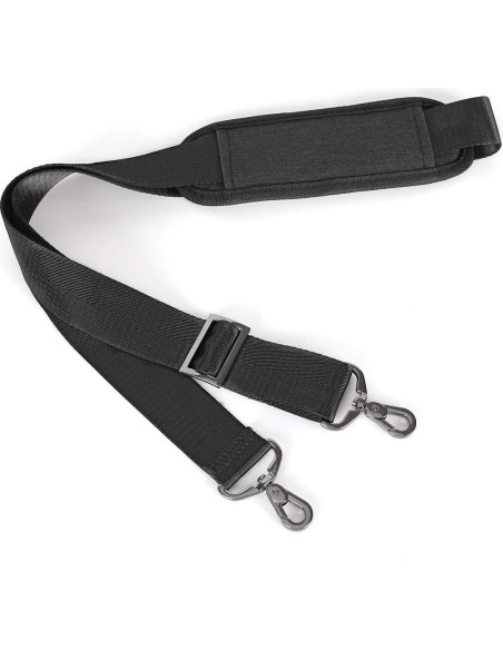 Correa de Hombro Ajustable MOSISO 142 cm Negra Antideslizante