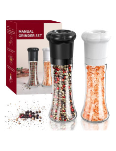 CIRCLE JOY Molinillos de Sal y Pimienta Manuales 180ml